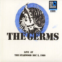 The Germs - Live at the Starwood Dec. 3, 1 - LP VINYL