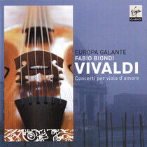 Fabio Biondi/Europa Galante - Vivaldi: Concerti per viola d' - CD