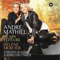 Alain Lef vre, H l ne Mercier - Mathieu: Concerto de Qu bec & - CD