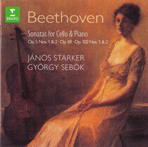 J nos Starker - Beethoven: The Cello Sonatas - CD
