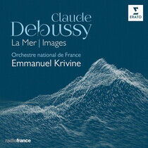 Emmanuel Krivine - Debussy: La Mer, Images - CD