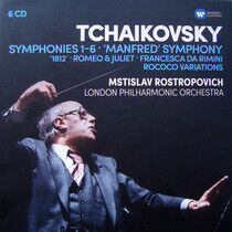 Mstislav Rostropovich - Tchaikovsky: Symphonies 1-6, M - CD