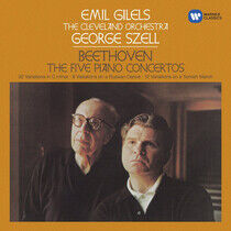 Emil Gilels - Beethoven: Piano Concertos Nos - CD