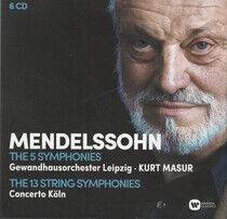 Kurt Masur - Mendelssohn: The Complete Symp - CD