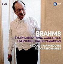 Nikolaus Harnoncourt - Brahms: The 4 Symphonies, Over - CD