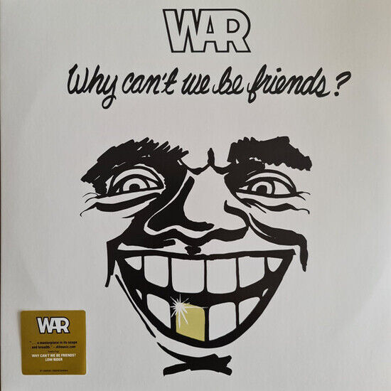 WAR - Why Can\'t We Be Friends? - LP VINYL
