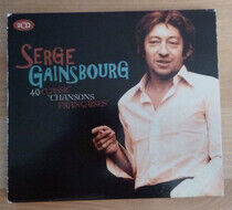 Serge Gainsbourg - 40 Classic Chansons Fran aises - CD