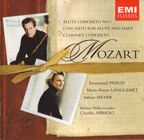 Emmanuel Pahud, Sabine Meyer, - Mozart: Flute Concertos, K. 31 - CD