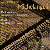 Arturo Benedetti Michelangeli - Ravel & Rachmaninov: Piano Con - CD