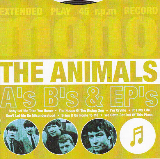The Animals - A\'s B\'s & EP\'s - CD