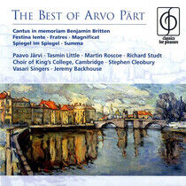 Various - The Best of Arvo P rt - CD