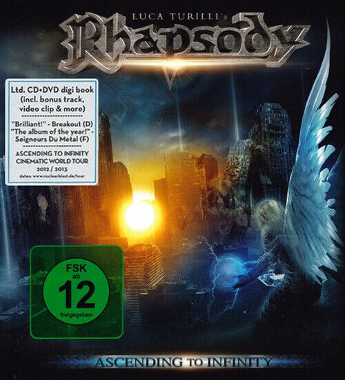Rhapsody, Luca Turilli\'s - Ascending To Infinity - DVD Mixed product