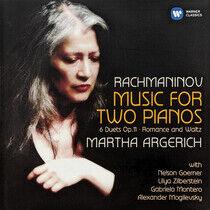 Martha Argerich - Rachmaninov: Music for Two Pia - CD