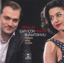 Renaud Capu on - Franck, Grieg, Dvorak: Sonatas - CD