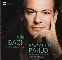 Emmanuel Pahud - Bach, CPE: Flute Concertos - CD