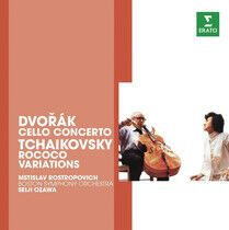 Mstislav Rostropovitch and Sei - Dvorak: Cello concerto Op.104; - CD