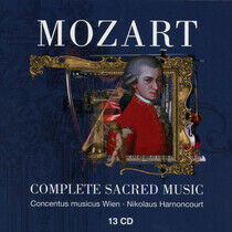Nikolaus Harnoncourt & Concent - Mozart : Complete Sacred Music - CD