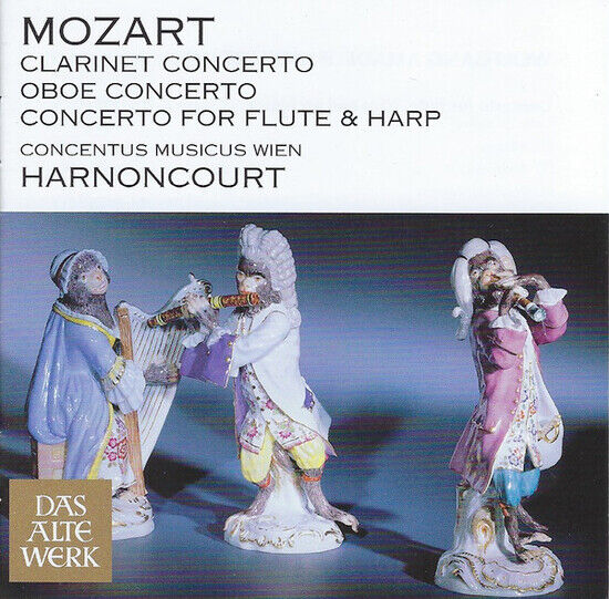 Nikolaus Harnoncourt - Mozart : Clarinet Concerto, Ob - CD