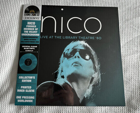 Nico - Live At The -Rsd- Library Theatre \'80 / Crystal Clear Blue