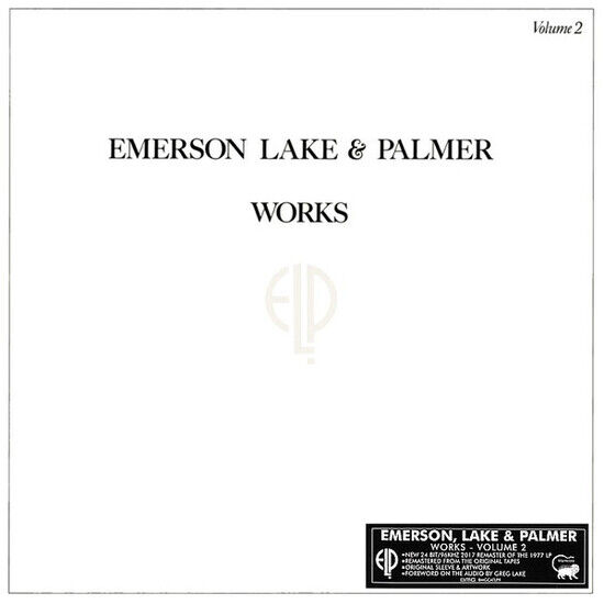 Emerson, Lake & Palmer - Works Volume 2 (Vinyl) - LP VINYL