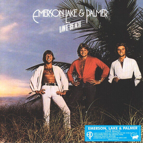 Emerson, Lake & Palmer - Love Beach (Vinyl) - LP VINYL
