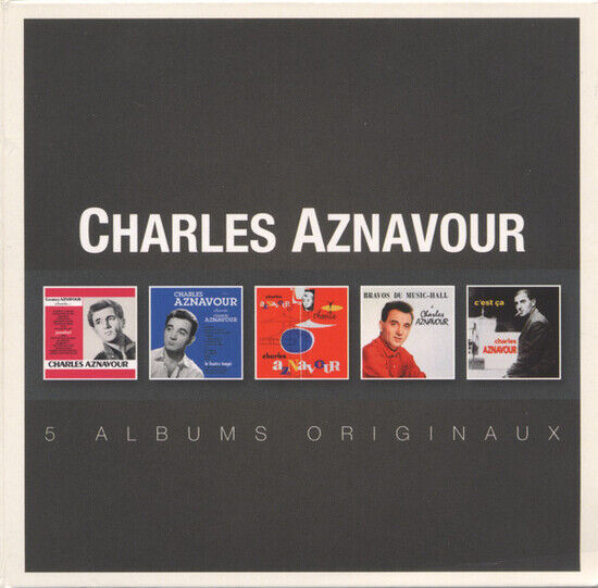 Charles Aznavour - Original album series - CD