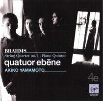 Quatuor  b ne/Akiko Yamamoto - Brahms: Piano Quintet No. 1 - CD