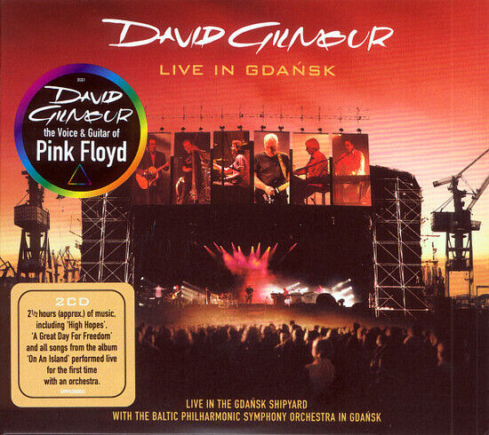 David Gilmour - Live in Gdansk - CD