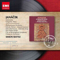 Sir Simon Rattle - Janacek: Glagolitic Mass; Sinf - CD