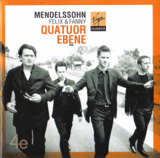 Quatuor  b ne - Felix & Fanny Mendelssohn: Str - CD