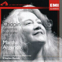Martha Argerich - Chopin - Concertos pour piano - CD