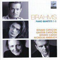 Renaud Capu on/Gautier Capu on - Brahms: Piano Quartets - CD