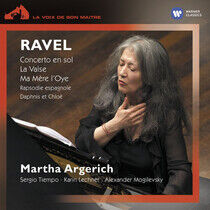 Martha Argerich - Ravel: Concerto en sol, La Val - CD