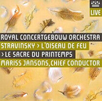 Royal Concertgebouw Orchestra - Stravinsky: L'Oiseu de feu & L - CD