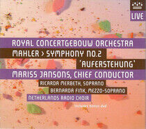 Royal Concertgebouw Orchestra - Mahler: Symphony No. 2 (incl. - DVD Mixed product