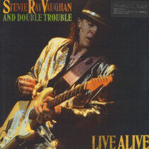 VAUGHAN, STEVIE RAY - LIVE ALIVE - LP