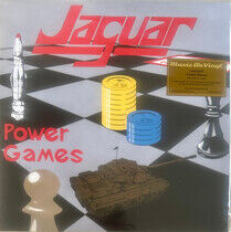JAGUAR - POWER GAMES -COLOURED/HQ- - LP
