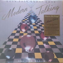 MODERN TALKING - LET'S TALK ABOUT.. -CLRD- - LP
