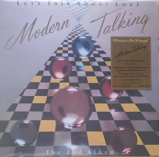 MODERN TALKING - LET\'S TALK ABOUT.. -CLRD- - LP