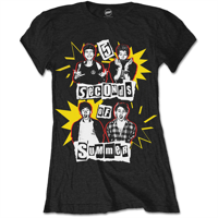 5 Seconds of Summer: Punk Pop Girl T-shirt XL