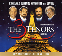 LUCIANO PAVAROTTI, PLÁCIDO DOMINGO, JOSÉ CARRERAS - THE THREE TENORS - PARIS 1998 - 25TH ANNIVERSARY EDITION (2xCD)