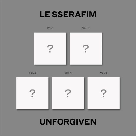 LE SSERAFIM - ‘UNFORGIVEN’ (CD)