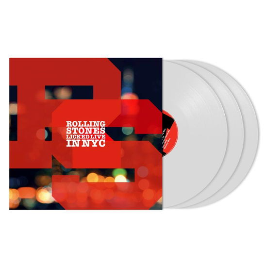 THE ROLLING STONES - LICKED LIVE IN NYC (White Ltd.Vinyl)
