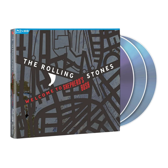 The Rolling Stones - Welcome To Shepherds Bush (BluRay+2CD)