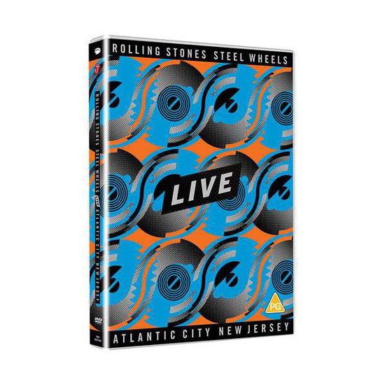 THE ROLLING STONES - STEEL WHEELS LIVE (DVD)