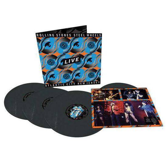 THE ROLLING STONES - STEEL WHEELS LIVE (Vinyl)