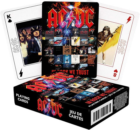 AC/DC- In Rock We Trust Playing Cards