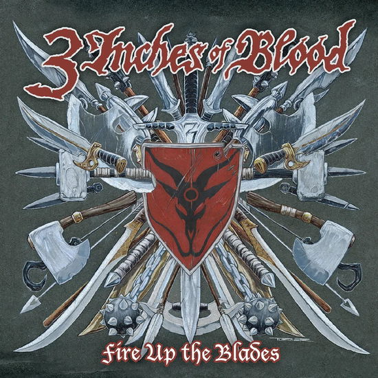 3 Inches Of Blood - Fire Up the Blades (Expanded) (CRIMSON FIRE VINYL) (Vinyl)