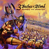 3 Inches Of Blood - Advance and Vanquish (Remastered, 20th Anniversary) (ORANGE & BLACK ASHEN DAWN VINYL) (Vinyl)