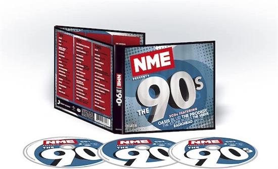 Diverse Kunstnere: NME Presents... The 90s (3xCD)